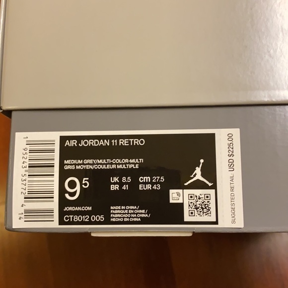 Air Jordan 11 Retro - Cool Greys 🔥NEW - Picture 12 of 17